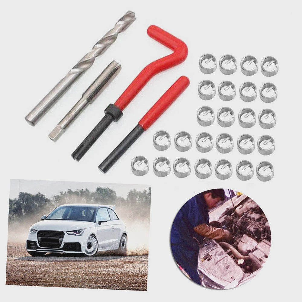 30-delige Schroefdraad Reparatie Kit M3-M11 RVS - Auto & Mechanica