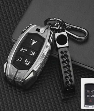 Luxe Autosleutel Cover Hoesje voor Land Rover & Jaguar - Beschermend & Stijlvol