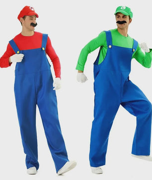 Super Luigi Kostuum Heren & Dames - Compleet Halloween & Carnavalsoutfit