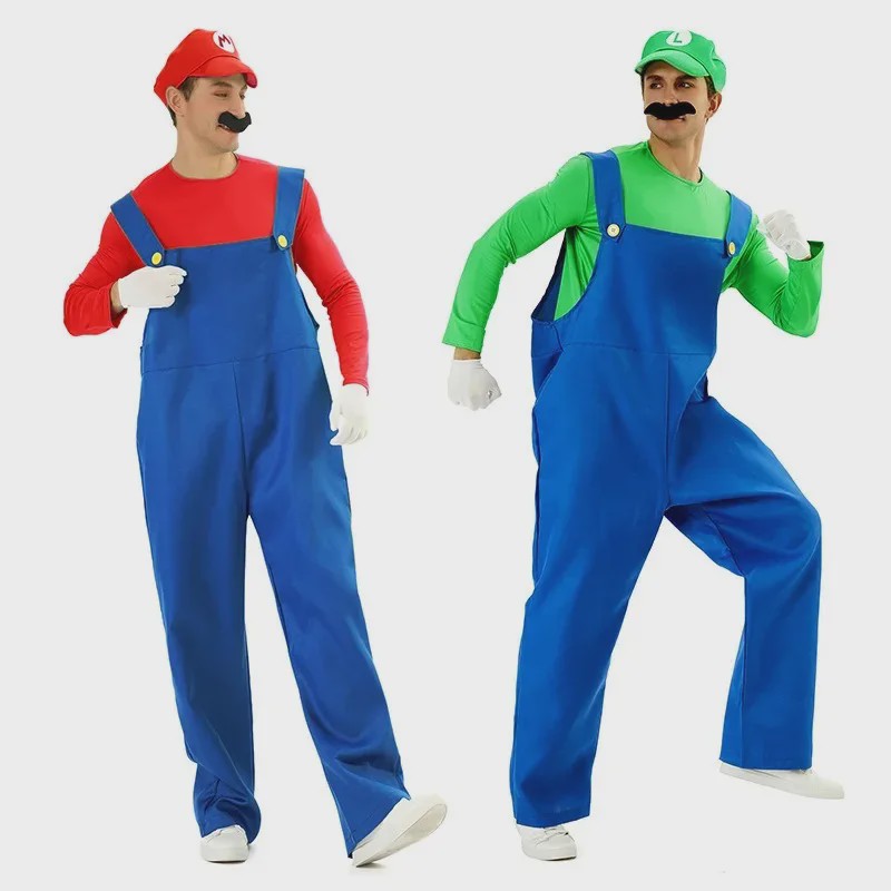 Super Luigi Kostuum Heren & Dames - Compleet Halloween & Carnavalsoutfit