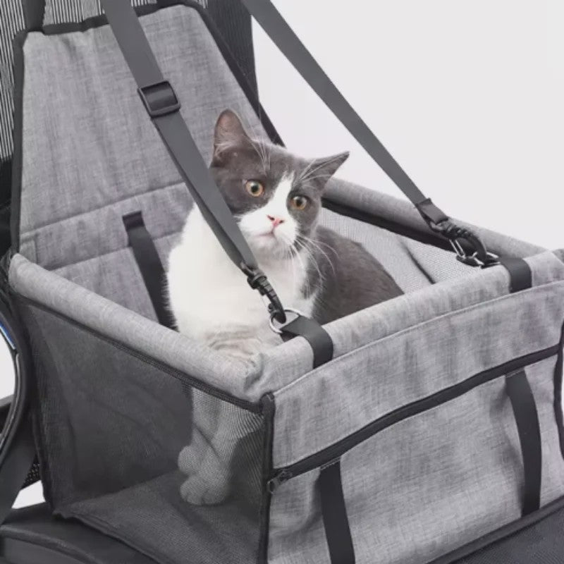 Veilige Hond Auto Stoel Organizer & Reismand - Opvouwbaar & Comfortabel