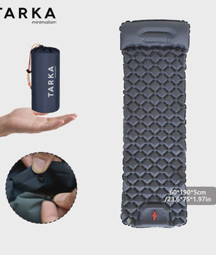 TARKA Opblaasbare Slaapmat - Ultralicht Kampeerluchtbed, Zelfopblazend & Compact voor Outdoor Avonturen