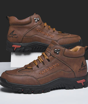 Heren Hoge Fashion Laarzen - Lente/Herfst Outdoor & Hiking Schoenen met Dikke Zool