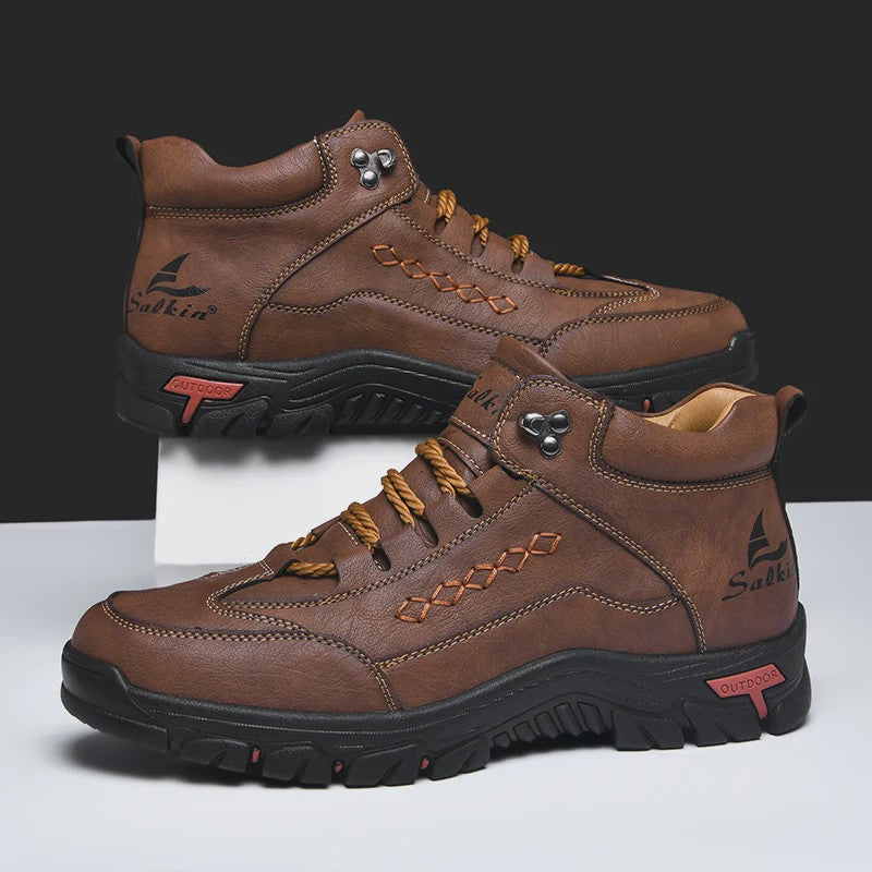 Heren Hoge Fashion Laarzen - Lente/Herfst Outdoor & Hiking Schoenen met Dikke Zool