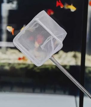 Verstelbaar Aquarium Visnet met Lange Steel - Vangen & Reinigen