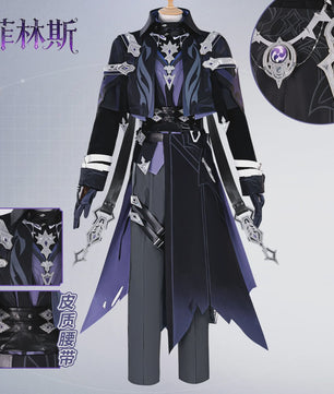 Genshin Impact Chudomirovich Cosplay Kostuum & Pruik - Anime Kleding