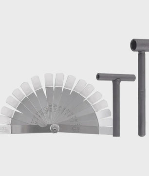 Motorfiets Klepstelgereedschap Set met 16-Blads Voelermaat & T-Sleutels