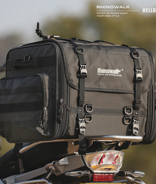 Rhinowalk Motor Bagage Tas - Waterdicht & Uitbreidbaar (19L-80L)