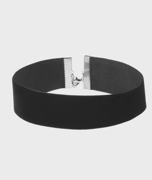 Zwarte Fluweel Choker Ketting - Gothic Stijl Halsband voor Dames en Meisjes