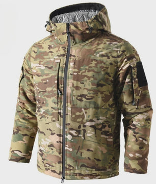 Warme Heren Parka Winterjas - Thermisch, Camouflage & Tactisch