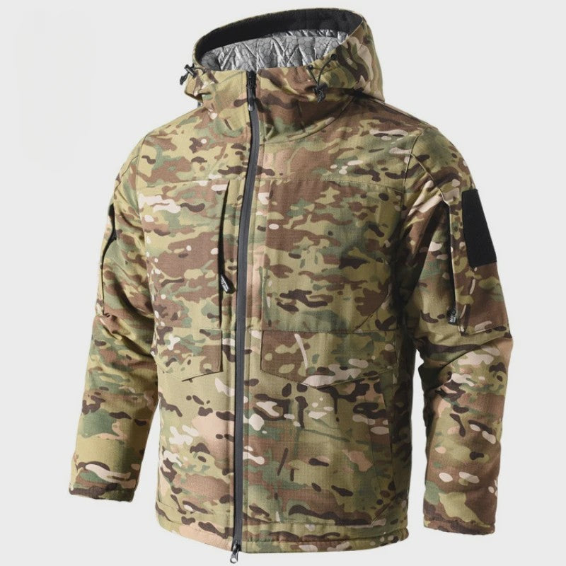 Warme Heren Parka Winterjas - Thermisch, Camouflage & Tactisch