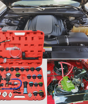 Professionele Koelsysteem Druk & Vacuüm Tester Kit - Lekdetector Auto Radiator