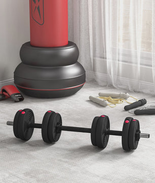 Verstelbare Dumbbells Set 15KG met Antislip Handvatten