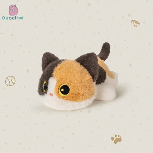 Pluche Kat Sleutelhanger - Schattig Pluche Dier Cadeau voor Kinderen & Volwassenen