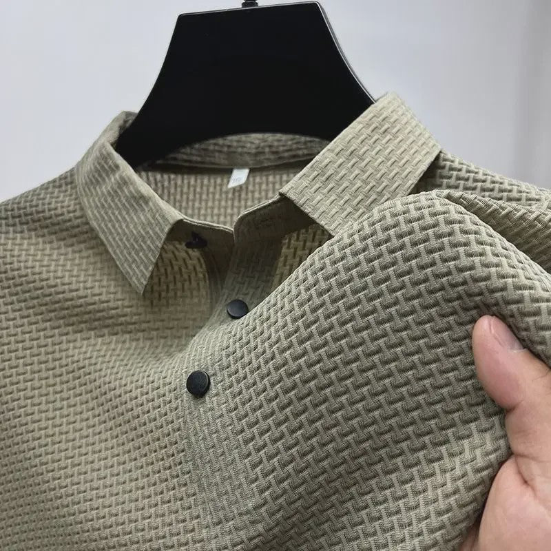 Heren Poloshirt van IJzige Zijde - Ademend & Modieus Zomer T-shirt tot 6XL