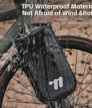 WEST BIKING Fiets Voorvork Tas 5.5L Waterdicht met Quick Release Systeem
