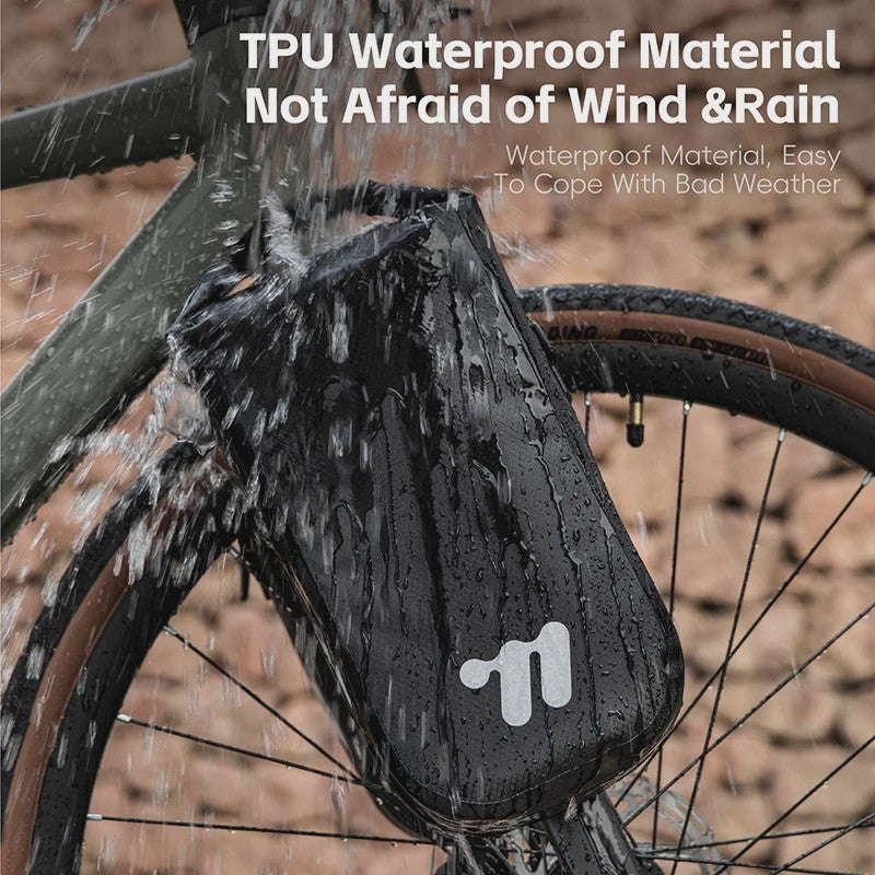 WEST BIKING Fiets Voorvork Tas 5.5L Waterdicht met Quick Release Systeem