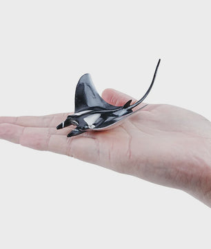 Toymany Manta Ray Speelfiguur - Realistische Oceaan Dieren Model, Cadeau voor Kinderen