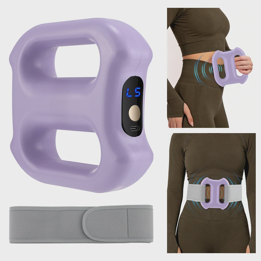 Elektrische Fascia Ring Massager met Band - 3 Modi, 5 Snelheden voor Spierontspanning & Lichaamsvorming
