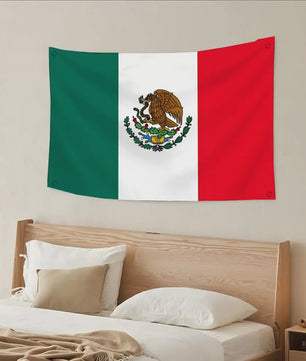 Mexicaanse Vlag - Duurzaam & Decoratief voor Binnen en Buiten