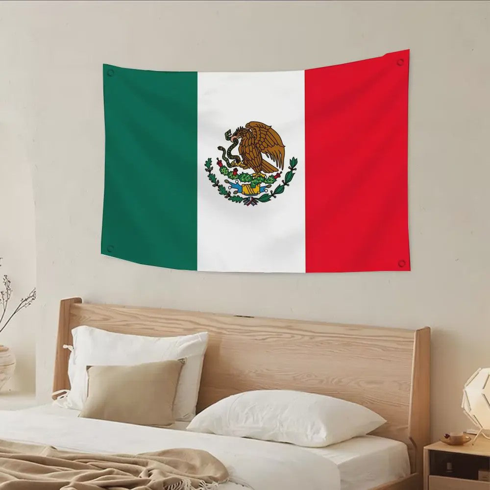 Mexicaanse Vlag - Duurzaam & Decoratief voor Binnen en Buiten