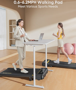 Toputure TP3 Walking Pad Loopband - 10 km/u, 9% Incline, 2.5PK, Compact & Slim
