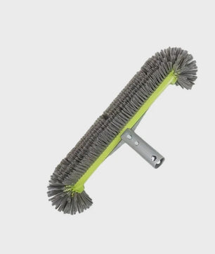 Zware Aluminium Zwembadborstel - 17.5 Inch met Nylon Borstelharen voor Grondige Reiniging van Wanden, Trappen en Hoeken