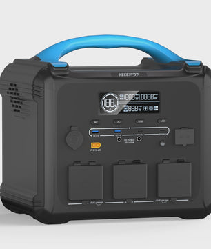 Necespow S1210/S2000 Power Station: 2000W, 1102.5Wh Accu, MPPT Solar Generator