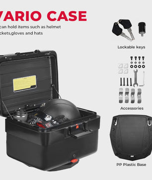 Universele Motor Topcase 40L - Waterdichte Bagagekoffer voor BMW en andere motoren