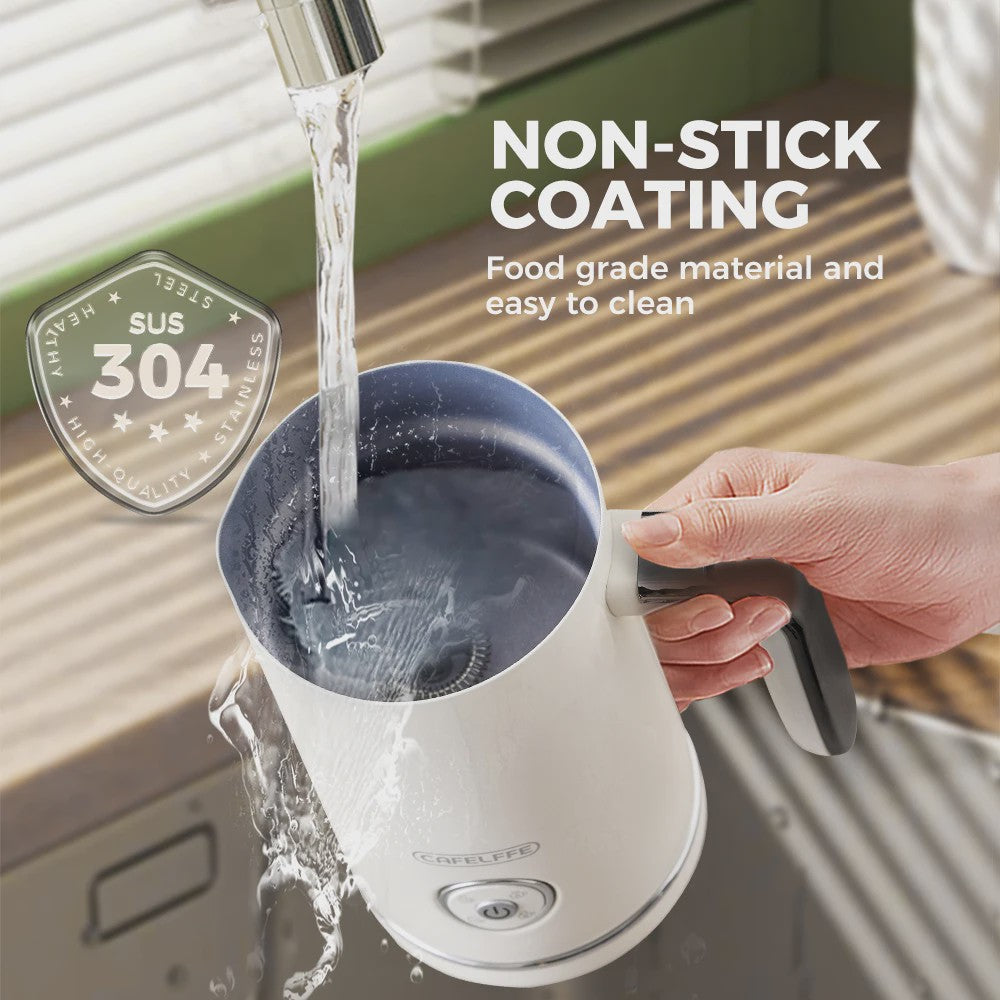 Cafelffe 4-in-1 Elektrische Melkopschuimer & Chocolademaker - Warm & Koud