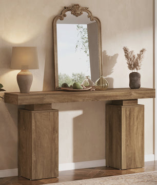 Lange Console Tafel 160 cm Hout - Entree Tafel Achter Bank - SediaXL