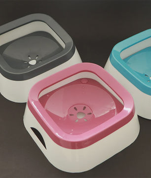 Anti-Splash Waterbak voor Honden & Katten - 1L Grote Capaciteit Drinkbak