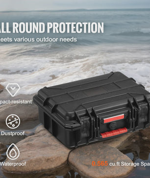 Robuuste Waterdichte Koffer met Schuim - IP67 Bescherming voor Camera's, Drones & Meer