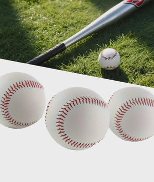 Baseball & Softball Trainingsballen - Wit, Set van 1 of meerdere
