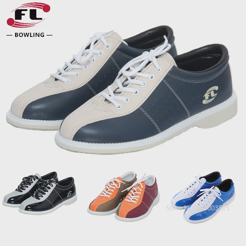 Unisex Ademende Bowling Schoenen - Zacht Fiber Materiaal voor Beginners & Training