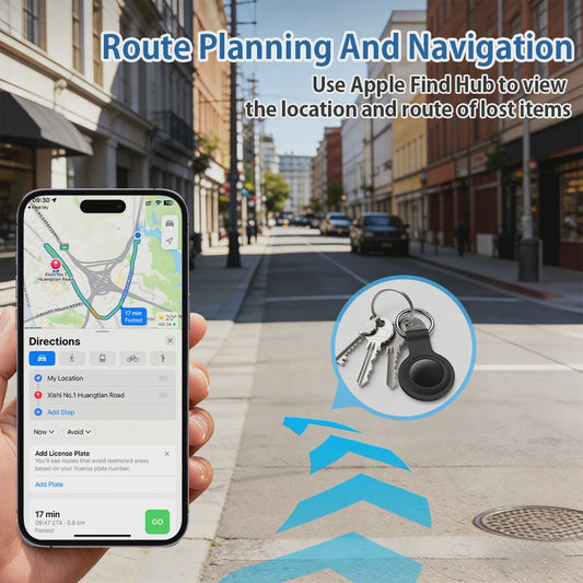 4-Pack GPS Tracker: Vind Alles met de iOS Find My App - MFi Gecertificeerd