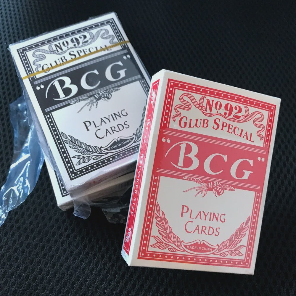 BCG Poker Speelkaarten - 52 kaarten + 2 Jokers - Plastic Coated - 63x88mm