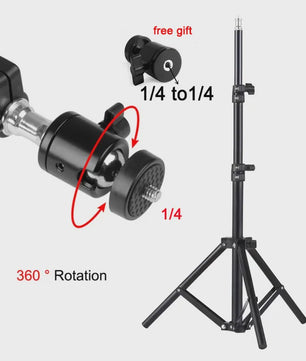 DITONG Uitschuifbare Projector Statief & Lichtstatief - 160cm Hoog - Voor Magcubic HY300Pro/HY320mini