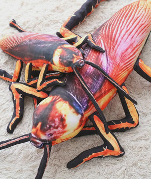 Realistische Kakkerlak Pluche Speelgoed Kussen - 55-120cm - Grappig Insect Knuffel Cadeau