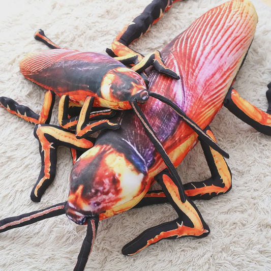 Realistische Kakkerlak Pluche Speelgoed Kussen - 55-120cm - Grappig Insect Knuffel Cadeau