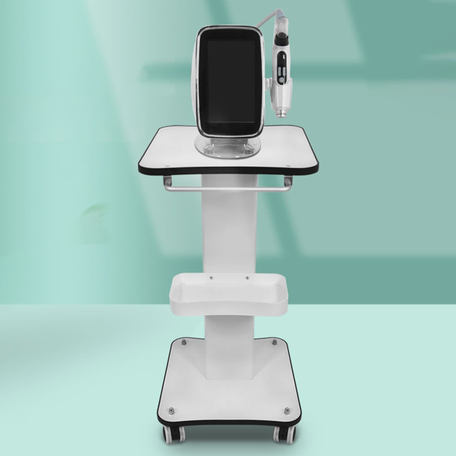 Professionele 3-Laags Beauty Trolley op Wielen - Mobiele Salonkar voor Schoonheidsspecialisten