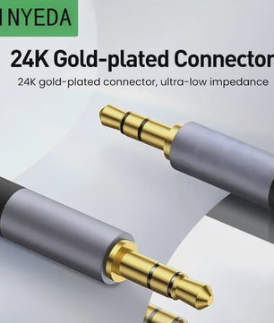 3.5mm Jack Audio Kabel - Male naar Male Aux Kabel (3 Meter)