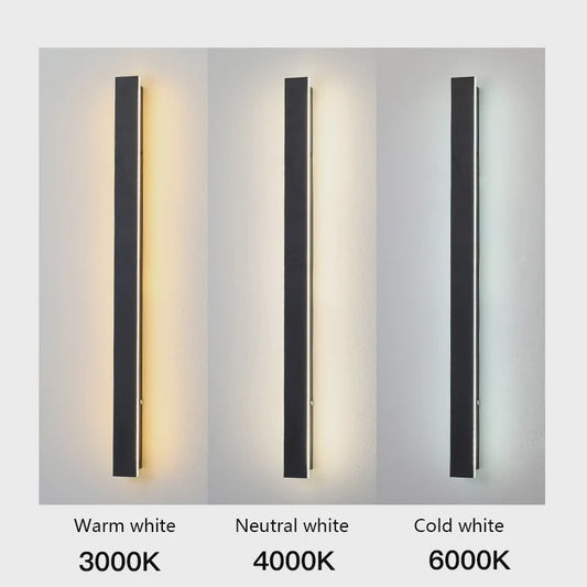 Lange LED Wandlamp IP65 Waterdicht - Stijlvolle Buiten- en Binnenverlichting
