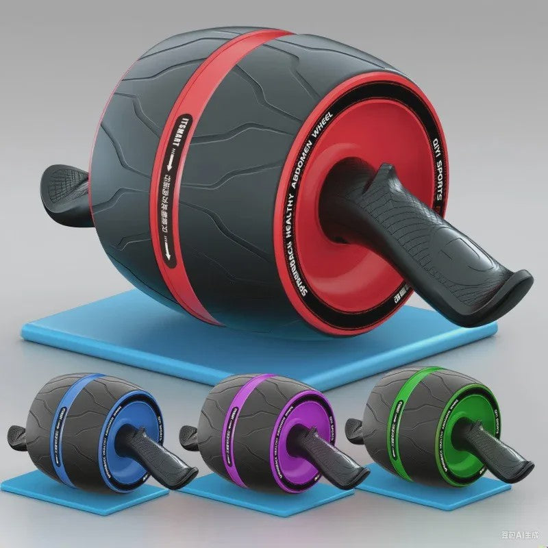 Automatische Ab Roller met Kniekussen - Krachtige Core Training voor Thuis