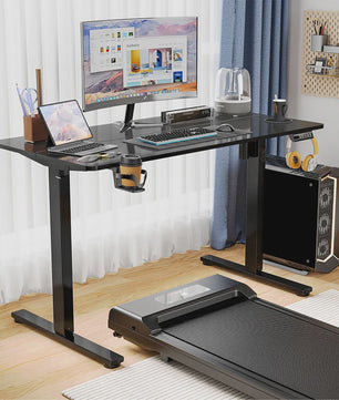 Elektrisch Verstelbaar Bureau met Geheugenfunctie - Ergonomisch Thuiswerk Bureau