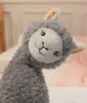 Zachte Pluche Alpaca Knuffel - Schattig Staan Alpacasso Speelgoed voor Kinderen & Meisjes
