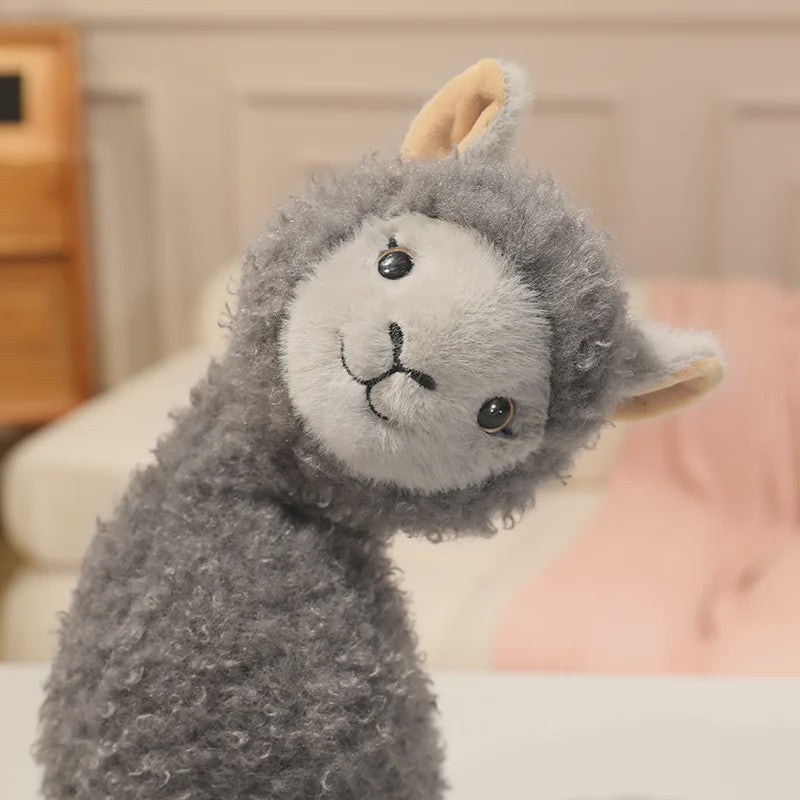 Zachte Pluche Alpaca Knuffel - Schattig Staan Alpacasso Speelgoed voor Kinderen & Meisjes
