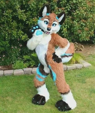 Professioneel Mascot Kostuum - Vrolijke Vos/Hond/Wolf voor Feesten & Evenementen