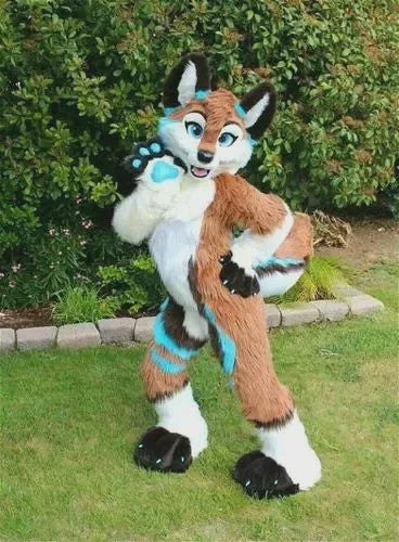 Professioneel Mascot Kostuum - Vrolijke Vos/Hond/Wolf voor Feesten & Evenementen