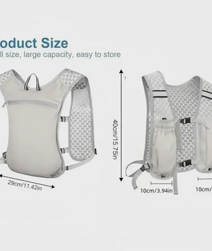 Lichtgewicht Hardloop Vest met Waterzak & Telefoonvak - Trailrunning, Hiking & Outdoor